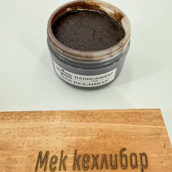 Вакса за дърво мек кехлибар