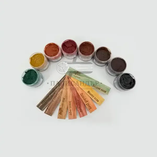 Патинираща цветна вакса за дърво - Палисандър ООД Ракитово