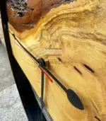 Дървен стенен часовник - Палисандър ООД Ракитово