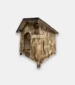 Дървена къщичка за куче - Палисандър ООД Ракитово