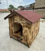 Дървена къщичка за куче - Палисандър ООД Ракитово