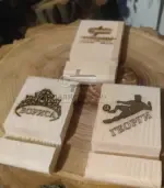 Дървена поставка за телефон - Палисандър ООД Ракитово