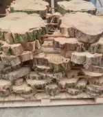 Дървени шайби за декорация - Палисандър ООД Ракитово