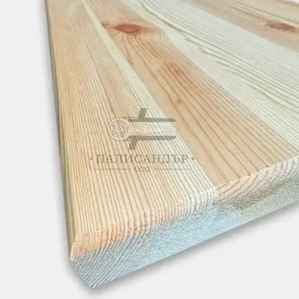 Дървени стъпала за стълби от бял бор - Палисандър ООД Ракитово