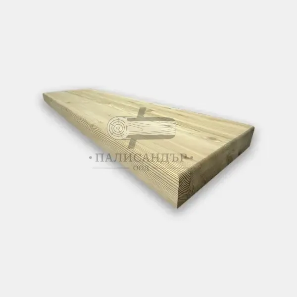 Дървени стъпала за стълби от лиственица - Палисандър ООД Ракитово