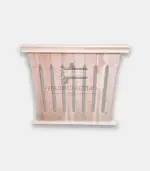 Детайл за ограда праволинеен - Палисандър ООД Ракитово