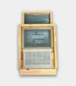 Двойно дъно за кошер с пластмасов прашецоуловител №8 - Палисандър ООД Ракитово