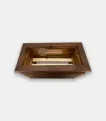 Градинска кашпа правоъгълна 3D - Палисандър ООД Ракитово