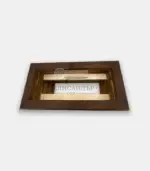 Градинска кашпа правоъгълна 3D - Палисандър ООД Ракитово