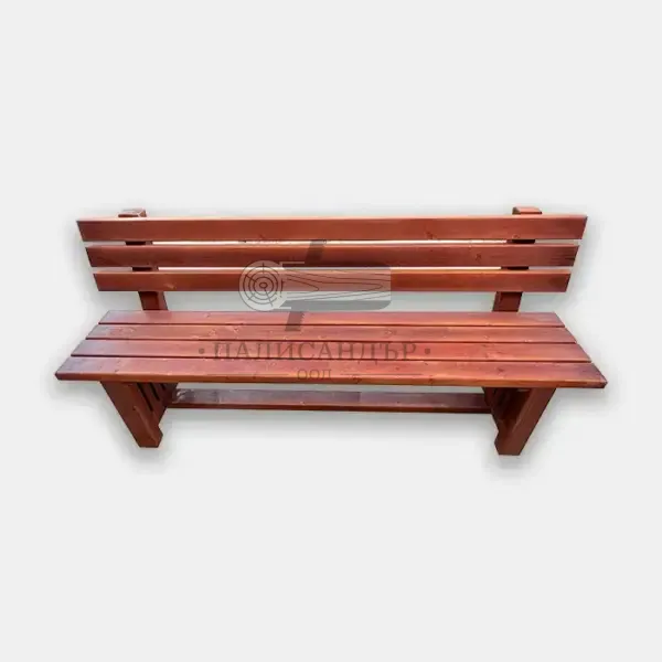 Градинска пейка Хармоника - Палисандър ООД Ракитово