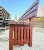 Градинска пейка Хармоника - Палисандър ООД Ракитово