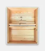 Хранилна табла с две прегради и ламперия №5 - Палисандър ООД Ракитово