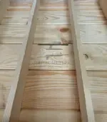 Хранилна табла с три прегради и ламперия №1 - Палисандър ООД Ракитово