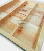 Хранилна табла с три прегради – слепена №3 - Палисандър ООД Ракитово