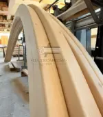 Извити слепени греди - Палисандър ООД Ракитово