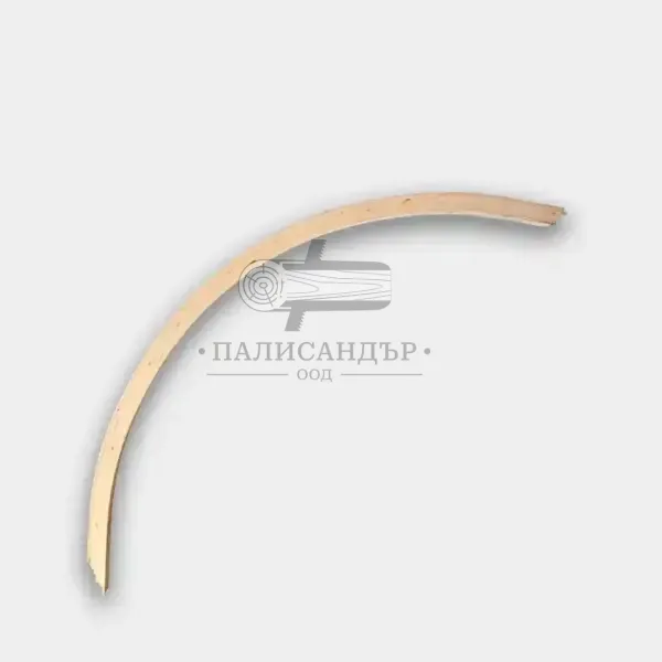 Извити слепени греди - Палисандър ООД Ракитово