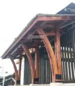 Извити слепени греди - Палисандър ООД Ракитово