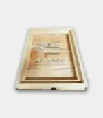 Капак за кошер 8 или 10 рамков с алуминиева плака - Палисандър ООД Ракитово