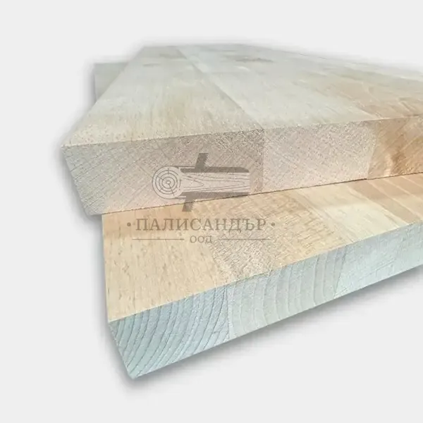 Масивен правоъгълен плот от бук - Палисандър ООД Ракитово