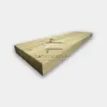 Масивен правоъгълен плот от лиственица - Палисандър ООД Ракитово