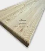 Масивен правоъгълен плот от лиственица - Палисандър ООД Ракитово