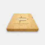 Масивен правоъгълен плот от смърч/б.бор - Палисандър ООД Ракитово