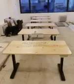 Масивен правоъгълен плот от смърч/б.бор - Палисандър ООД Ракитово