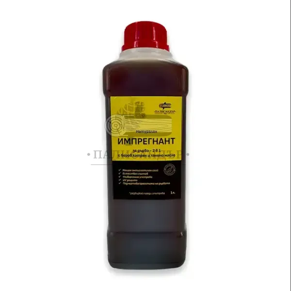 Натурален импрегнант за дърво с боров катран - Палисандър ООД Ракитово