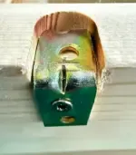 Опорна ламарина за кошер с отвор - Палисандър ООД Ракитово