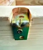 Опорна ламарина за кошер с отвор - Палисандър ООД Ракитово