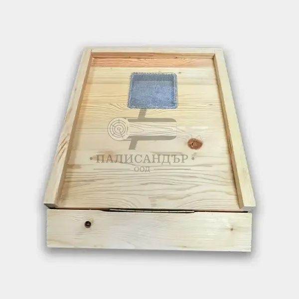 Плътно дъно за кошер с отвор №4 - Палисандър ООД Ракитово