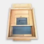 Плътно дъно за кошер с отвор и чекмедже №5 - Палисандър ООД Ракитово