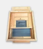 Плътно дъно за кошер с отвор и чекмедже №5 - Палисандър ООД Ракитово