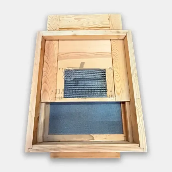 Плътно дъно за кошер с отвор и чекмедже №5 - Палисандър ООД Ракитово