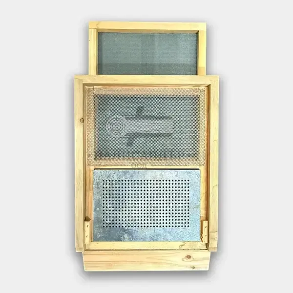 Повдигащо двойно дъно за кошер с метален прашецоуловител № 7 - Палисандър ООД Ракитово