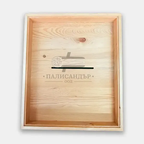 Слепена хранилна табла с голям отвор №9 - Палисандър ООД Ракитово