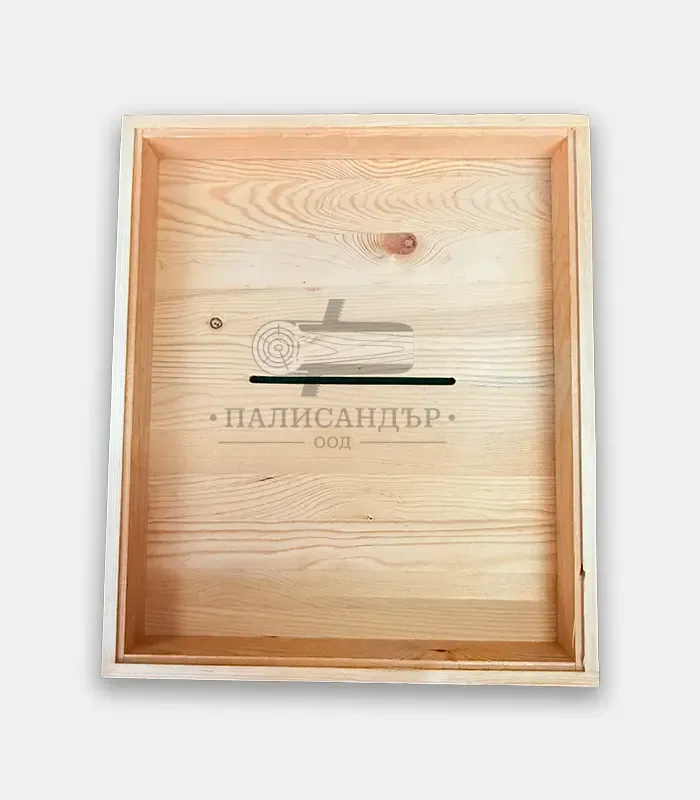 Слепена хранилна табла с голям отвор №9 - размери и цени от производител Слепена хранилна табла с голям отвор №9 - Палисандър ООД Ракитово