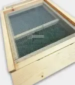 Вентилирано дъно за кошер с двойна мрежа и чекмедже №2 - Палисандър ООД Ракитово