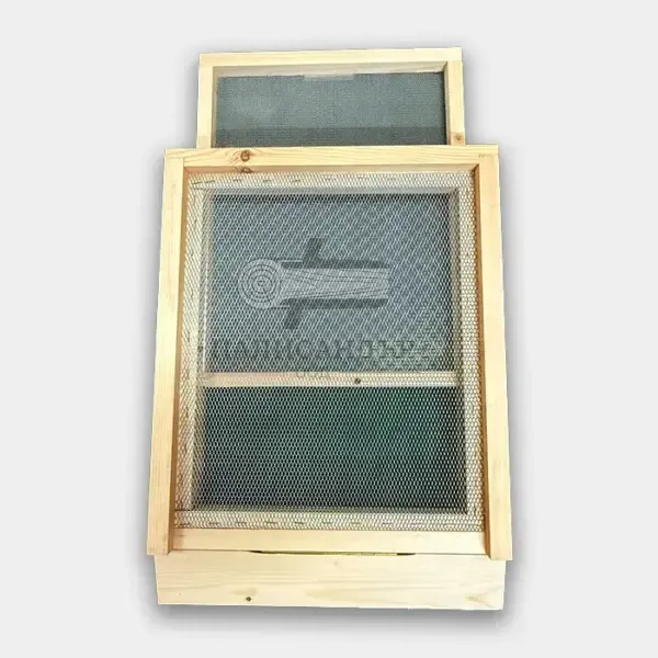 Вентилирано дъно за кошер с двойна мрежа и чекмедже №2 - Палисандър ООД Ракитово