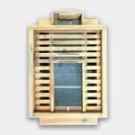 Вентилирано дъно за кошер с двойна мрежа и тясно чекмедже №11 - Палисандър ООД Ракитово