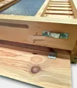 Вентилирано дъно за кошер с двойна мрежа и тясно чекмедже №11 - Палисандър ООД Ракитово