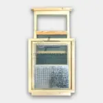 Вентилирано дъно за кошер с метален прашецоуловител и чекмедже №10 - Палисандър ООД Ракитово