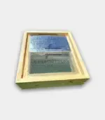 Вентилирано дъно за кошер с метален прашецоуловител и чекмедже №10 - Палисандър ООД Ракитово