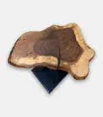 Дизайнерска маса за кафе Walnut Edge - Палисандър ООД Ракитово