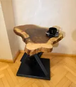 Дизайнерска маса за кафе Walnut Edge - Палисандър ООД Ракитово