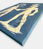 Дървена бизнес картина “Time & Money” - Палисандър ООД Ракитово