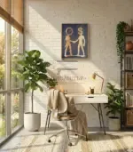 Дървена бизнес картина “Time & Money” - Палисандър ООД Ракитово