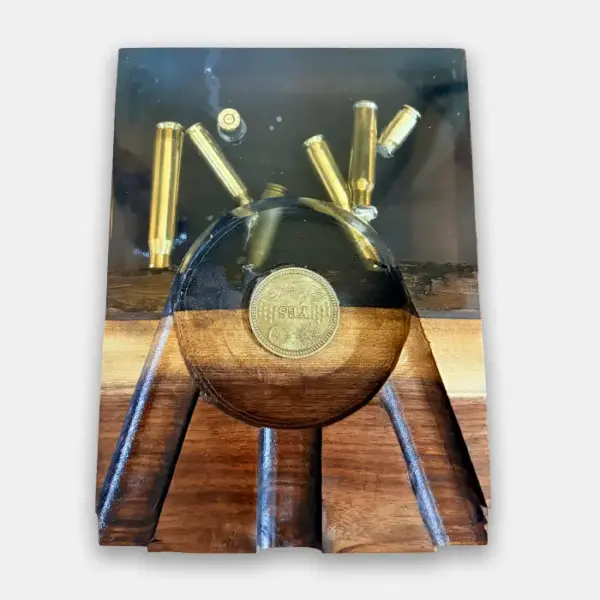 Пепелник за пури Hunt01 - Палисандър ООД Ракитово