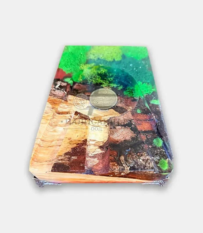 Пепелник за пури Moss - размери и цени от производител Пепелник за пури Moss - Палисандър ООД Ракитово